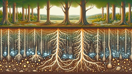 Trees Share Resources Through a Vast Underground 'Wood Wide Web'